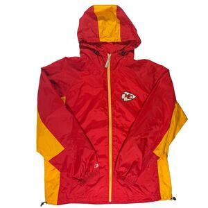 Vintage Y2K Reebok Kansas City Chiefs Windbreaker Jacket Men’s XL NFL